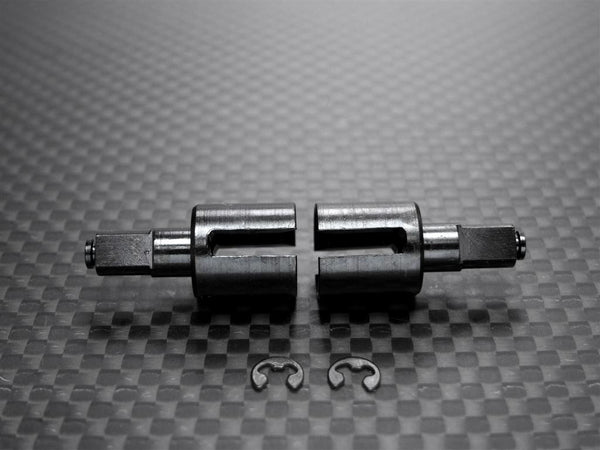 HPI RS4 3 Steel Front/Rear Gear Box Joint - 1Pr Black