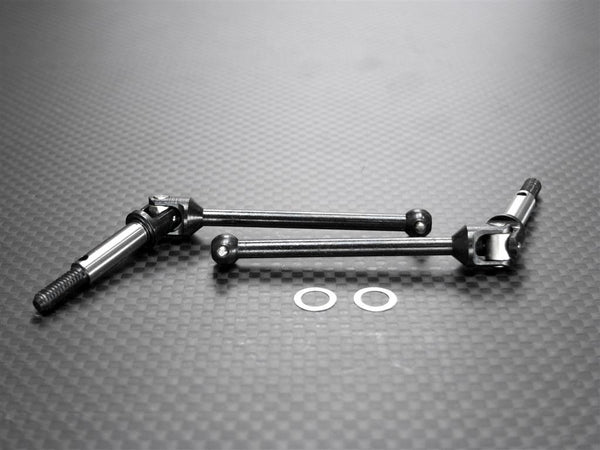 HPI RS4 3 Steel Rear Universal Swing Shaft 48mm - 1Pr Black