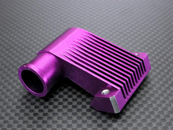HPI RS4 3 Manifold Joint For 12-15 Class Side Engine - 1 Pc Purple