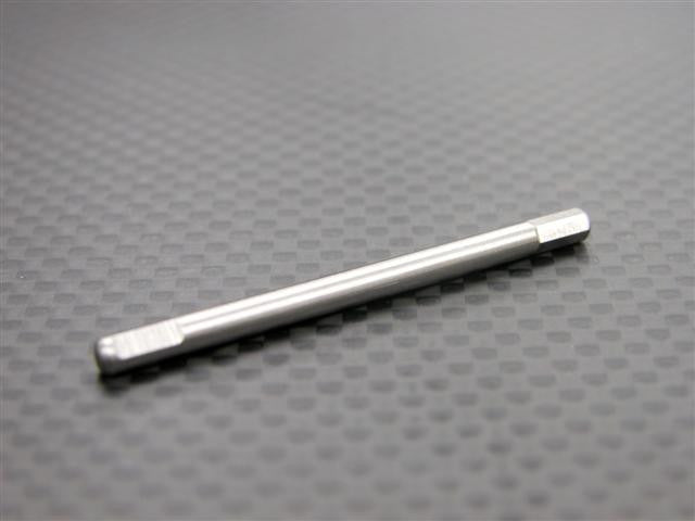 2.5mm Steel Short Pin For Screw Driver - 1Pc Silver - JTeamhobbies
