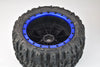 Aluminum Replacement Wheel Rings 2763-21 For Pro-Line 2763-03 Impulse Pro-Loc X Maxx Wheels (For 2 wheels) - Blue