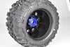 Pro-Line 8X32 To 17mm 1/2" Offset Aluminum 7075T-6 Hex Adapters For Pro-Line 8X32 3.8" Removable Wheels #6353-00/ #6345-00 - 2Pcs - Blue