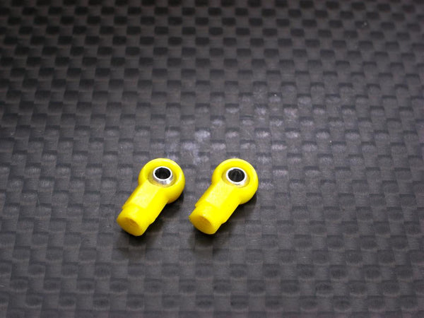 Team Losi Mini-T Plastic Ball Ends (2Pcs) + Balls (2Pcs) For SMT360 Yellow