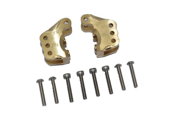 Axial 1/10 RBX10 Ryft 4WD Rock Bouncer AXI03005 Brass Front Axle Mount Set For Suspension Links - 10Pc Set
