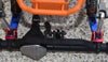 Axial 1/10 RBX10 Ryft 4WD Rock Bouncer Aluminum Rear Axle Mount Set For Suspension Links - 10Pc Set Orange