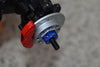 Axial 1/10 RBX10 Ryft 4WD Rock Bouncer Aluminum Hex Adapters 6mm Thick - 8Pc Set Blue