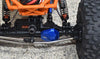 Axial 1/10 RBX10 Ryft 4WD Rock Bouncer Aluminum Front Or Rear Gearbox Cover - 5Pc Set Orange