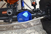 Axial 1/10 RBX10 Ryft 4WD Rock Bouncer Aluminum Front Or Rear Gearbox Cover - 5Pc Set Orange