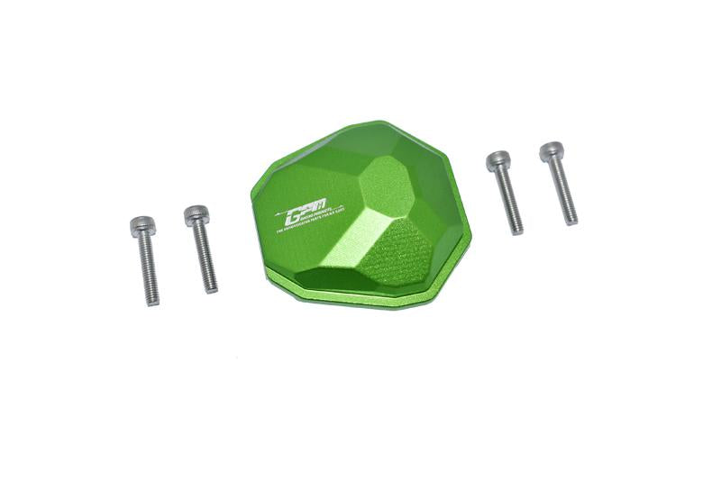 Axial 1/10 RBX10 Ryft 4WD Rock Bouncer Aluminum Front Or Rear Gearbox Cover - 5Pc Set Green