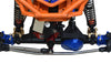 Axial 1/10 RBX10 Ryft 4WD Rock Bouncer AXI03005 Aluminum Front C-Hubs - 10Pc Set Blue