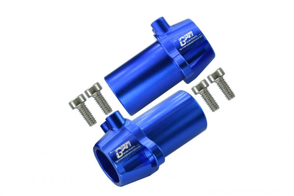 Axial 1/10 RBX10 Ryft 4WD Rock Bouncer AXI03005 Aluminum Rear Knuckle Arm - 6Pc Set Blue