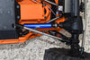 Axial 1/10 RBX10 Ryft 4WD Rock Bouncer Steel + Aluminium Front + Rear CVD Drive Shaft - 6Pc Set Silver
