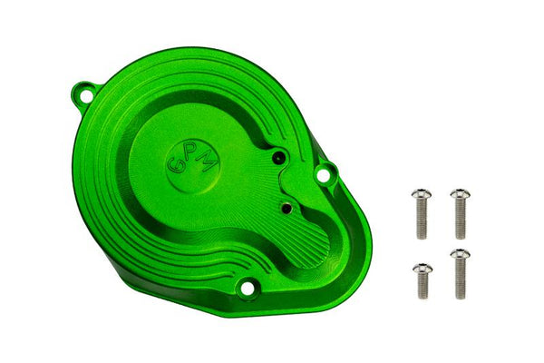Axial 1/10 RBX10 Ryft 4WD Rock Bouncer AXI03005 Aluminum Main Gear Cover - 5Pc Set Green