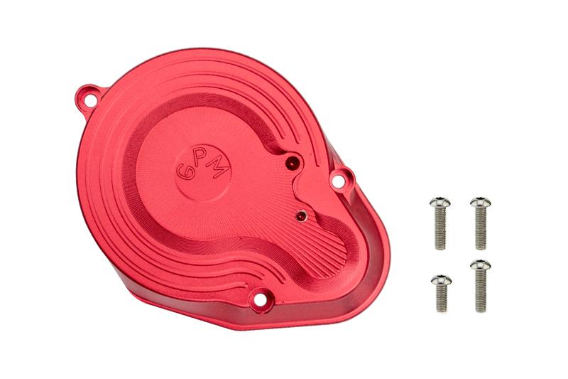 Axial 1/10 RBX10 Ryft 4WD Rock Bouncer AXI03005 Aluminum Main Gear Cover - 5Pc Set Red