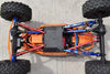 Axial 1/10 RBX10 Ryft 4WD Rock Bouncer AXI03005 Aluminum Front Upper & Lower Chassis Links Parts Tree - 4Pc Set Blue