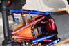 Axial 1/10 RBX10 Ryft 4WD Rock Bouncer AXI03005 Aluminum Rear Chassis Links Parts Tree - 2Pc Set Blue