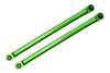 Axial 1/10 RBX10 Ryft 4WD Rock Bouncer AXI03005 Aluminum Rear Chassis Links Parts Tree - 2Pc Set Green