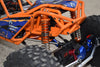 Axial 1/10 RBX10 Ryft 4WD Rock Bouncer AXI03005 Aluminum Front Spring Dampers (130mm) - 2Pc Set Orange
