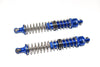 Axial 1/10 RBX10 Ryft 4WD Rock Bouncer AXI03005 Aluminum Front Spring Dampers (130mm) - 2Pc Set Blue