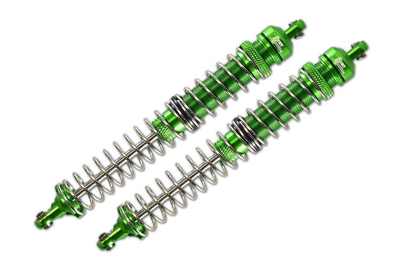 Axial 1/10 RBX10 Ryft 4WD Rock Bouncer AXI03005 Aluminum Rear Spring Dampers (145mm) - 2Pc Set Green
