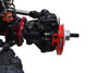 Axial 1/10 RBX10 Ryft 4WD Rock Bouncer AXI03005 Harden Steel #45 Front CVD Drive Shaft - 2Pc Set Black