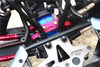 Losi 1/10 Rock Rey 4WD Rock Racer (LOS03009) Aluminum Front Upper Mount For Upper Arm Links - 1Pc Set Silver