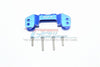 Losi 1/10 Rock Rey 4WD Rock Racer (LOS03009) Aluminum Front Upper Mount For Upper Arm Links - 1Pc Set Blue