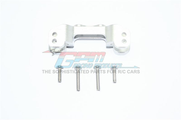 Losi 1/10 Rock Rey 4WD Rock Racer (LOS03009) Aluminum Front Upper Mount For Upper Arm Links - 1Pc Set Silver