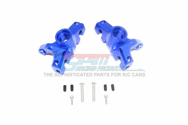 Losi 1/10 Rock Rey 4WD Rock Racer (LOS03009) Aluminum Front Knuckle Arms - 1Pr Set Blue