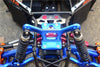 Losi 1/10 Rock Rey 4WD Rock Racer (LOS03009) Aluminum Front Shock Tower - 1Pc Set Blue