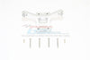 Losi 1/10 Rock Rey 4WD Rock Racer (LOS03009) Aluminum Front Shock Tower - 1Pc Set Silver