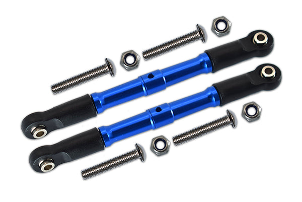 Losi 1:10 Rock Rey LOS03009 / Hammer Rey U4 LOS03030 Aluminum Front Turnbuckle For Steering - 1Pr Set Blue