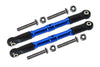Losi 1:10 Rock Rey LOS03009 / Hammer Rey U4 LOS03030 Aluminum Front Turnbuckle For Steering - 1Pr Set Blue