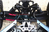 Losi 1:10 Rock Rey LOS03009 / Hammer Rey U4 LOS03030 Aluminium Adjustable Front Upper Arm With Tie Rod Design - 1Pr Set Silver