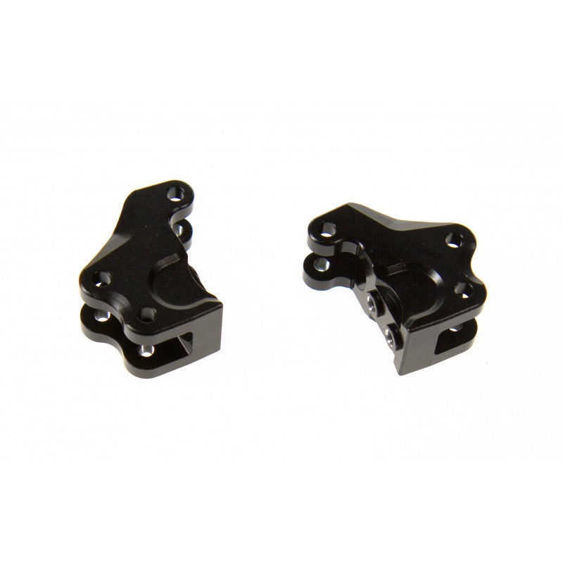 Axial RR10 Bomber / Wraith / Yeti SCORE Aluminum Front/Rear Gear Box Components - 1Pr Set Black