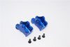 Axial RR10 Bomber & Wraith Aluminum Front/Rear Gear Box Components - 1Pr Set Blue