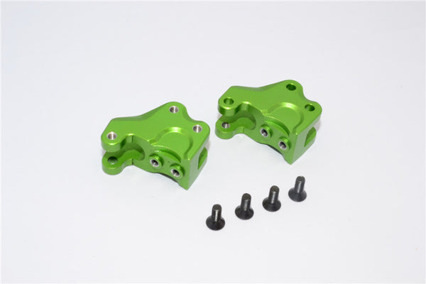 Axial RR10 Bomber & Wraith Aluminum Front/Rear Gear Box Components - 1Pr Set Green