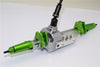 Axial RR10 Bomber & Wraith Aluminum Front/Rear Gear Box Components - 1Pr Set Green