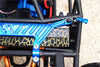 Axial RR10 Bomber Aluminum Battery Holder - 1Pc Set Blue