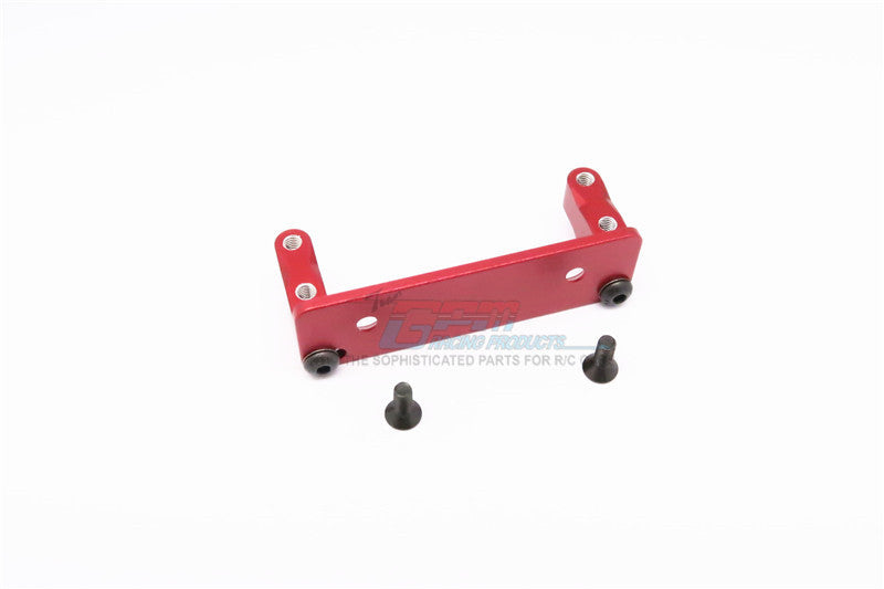 Axial RR10 Bomber Aluminum Servo Mount - 1Pc Set Red