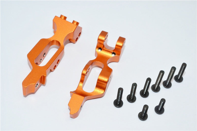 Axial RR10 Bomber Aluminum Rear Shock Mount - 1Pr Set Orange