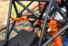 Axial RR10 Bomber Aluminum Rear Shock Mount - 1Pr Set Orange