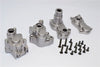 Axial RR10 Bomber Aluminum Transmission Case - 1 Set Gray Silver