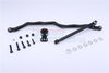 Axial RR10 Bomber Aluminum Steering Link & Hi-Torque Servo Saver - 1 Set Black