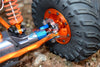 Axial RR10 Bomber Aluminum Steering Link & Hi-Torque Servo Saver - 1 Set Black