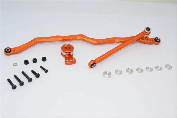 Axial RR10 Bomber Axial RR10 Bomber Aluminum Steering Link & Hi-Torque Servo Saver - 1 Set Orange