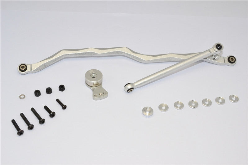 Axial RR10 Bomber Axial RR10 Bomber Aluminum Steering Link & Hi-Torque Servo Saver - 1 Set Silver