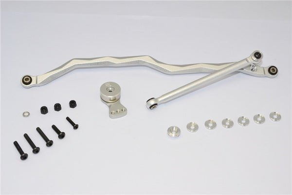 Axial RR10 Bomber Axial RR10 Bomber Aluminum Steering Link & Hi-Torque Servo Saver - 1 Set Silver