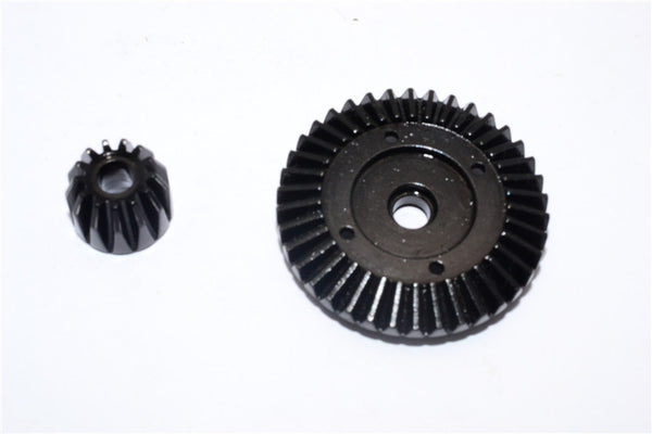 Axial RR10 / Yeti / Wraith Steel Front/Rear Bevel Gear - 2Pcs Black