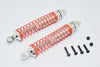 Axial RR10 Bomber Aluminum Front/Rear Adjustable Spring Damper (105mm) - 1Pr Set Silver
